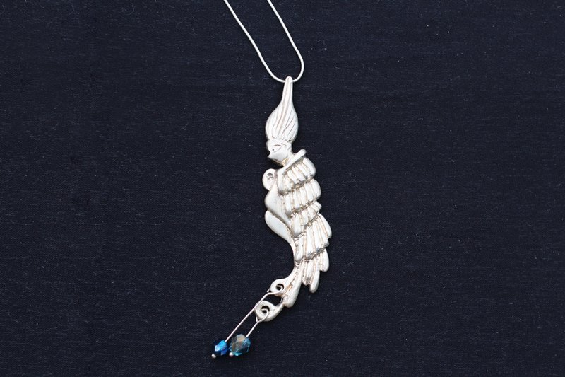 Fantasy-Myth | Harpy Sliver Necklace - Necklaces - Silver Silver