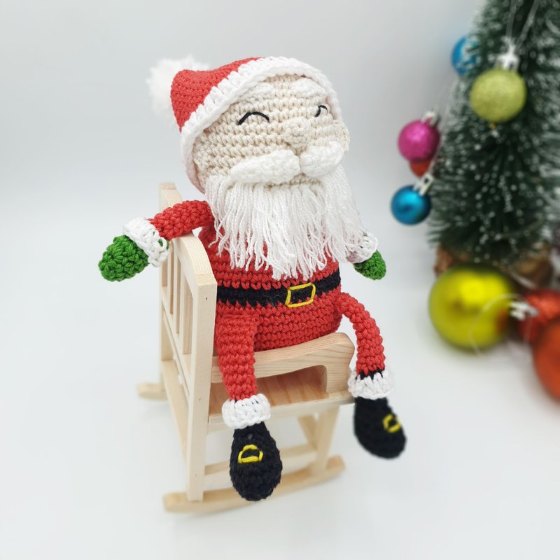 The little cool Santa Claus | Amigurumi Christmas Crochet PATTERN PDF - 手工藝教學/工具書 - 其他材質 