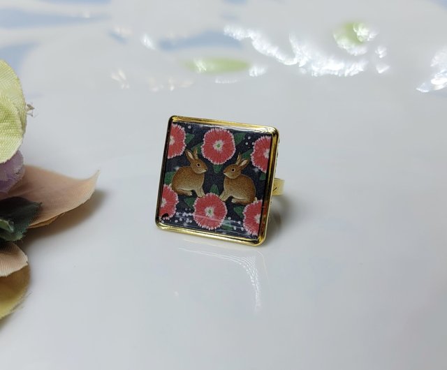 最高級 Xiaoxue ソーラータームタイル手作りリングバッジピン ピンズ・ピンバッジ・缶バッジ