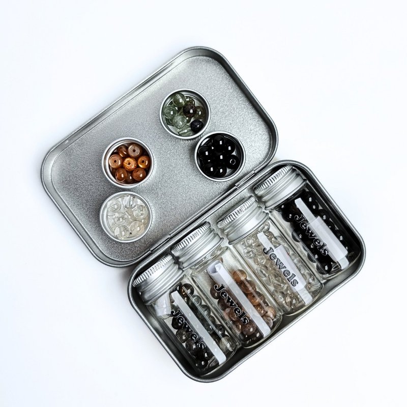 【Jewels Labs 四入水晶手鍊DIY套組】DIY小物 /員工禮物 / 送禮 - 手鍊/手環 - 水晶 