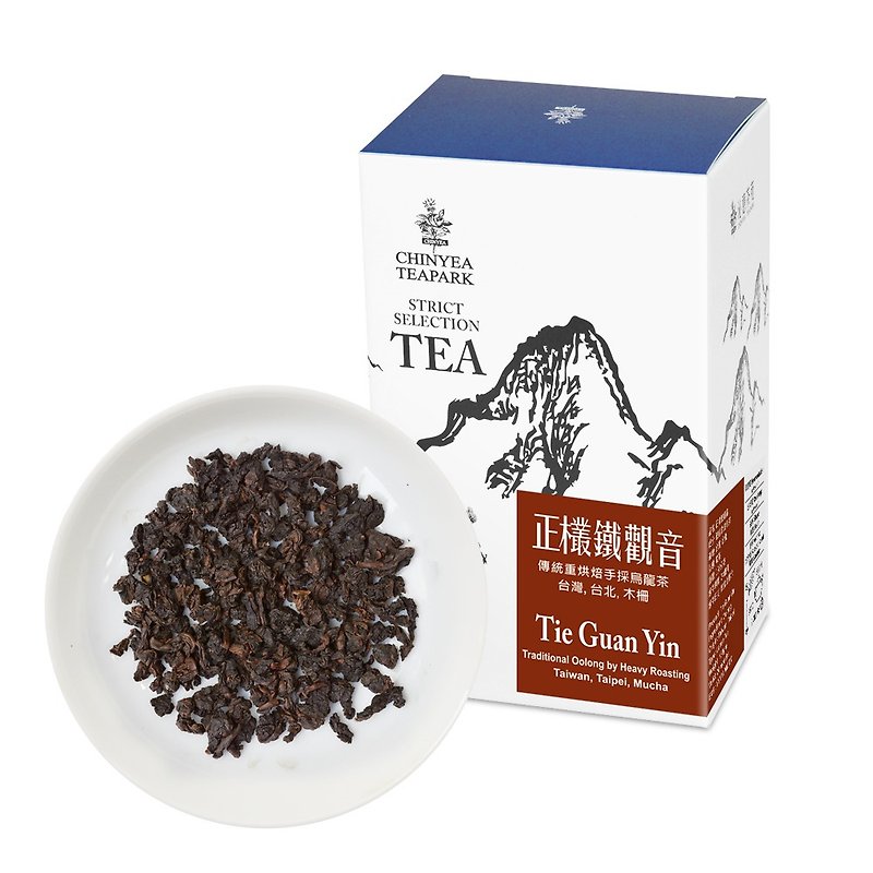 Tieguanyin tea (150g/box) – Traditionally heavy roasted tea from Mucha Taipei - Tea - Paper White