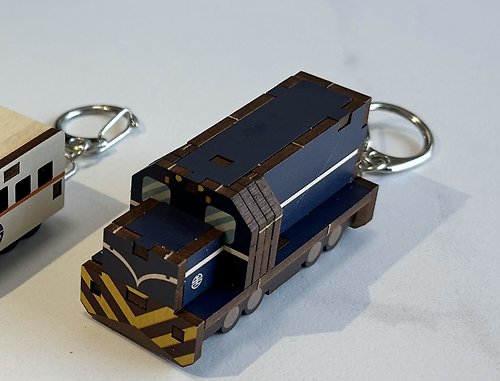 創翊家 3D組合鑰匙圈 藍皮列車 藍皮解憂號 台鐵正式授權