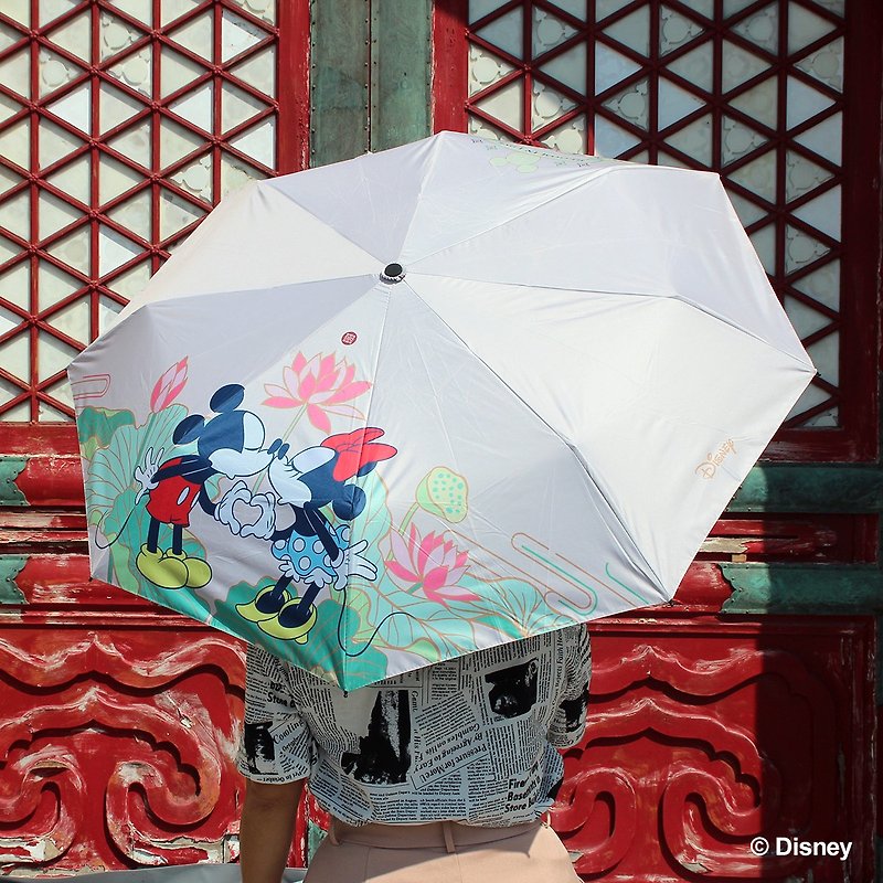 Disney Series - Lotus Blossom in the T'ai-yeh Pond umbrella (On box) - ร่ม - ไฟเบอร์อื่นๆ หลากหลายสี