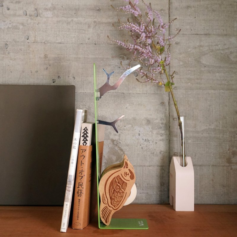 Tape pedestal and Bookends - ชั้นวางหนังสือ - วัสดุอื่นๆ 