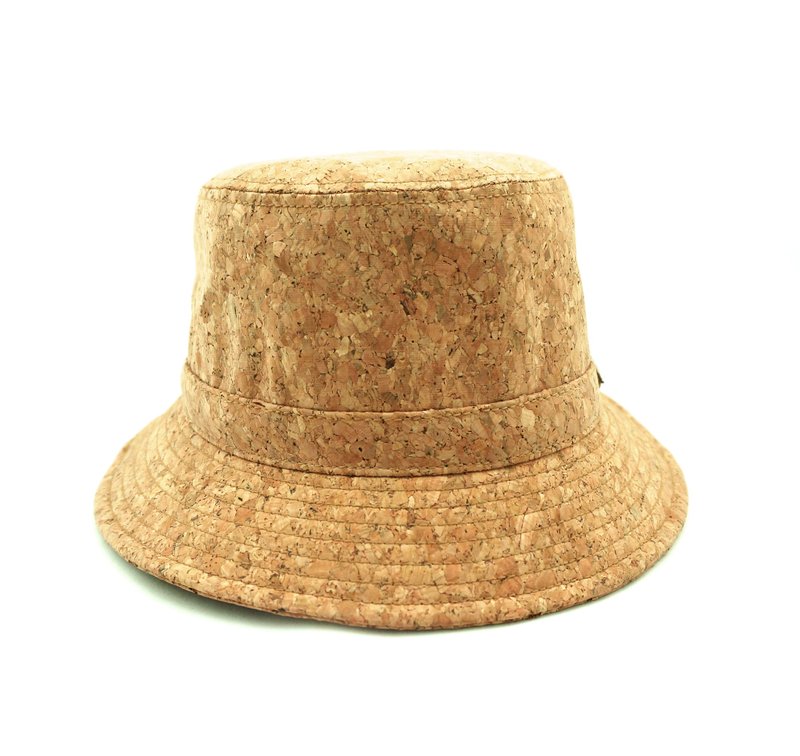 Cork hat - 帽子 - 防水材質 卡其色