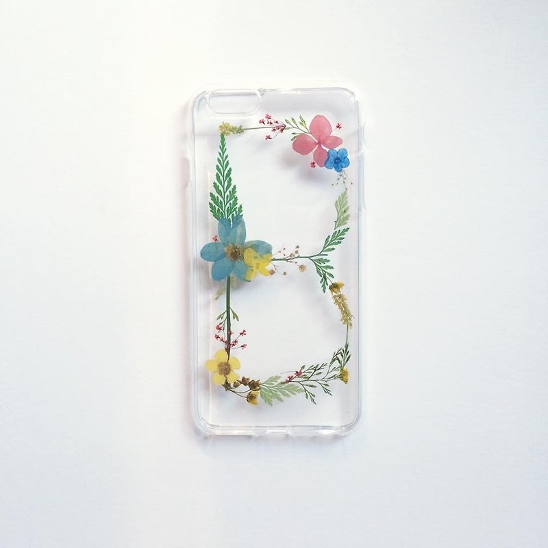 B for Bella :: Exclusive English words Yahua name Name Phone Case - Phone Cases - Plants & Flowers Multicolor