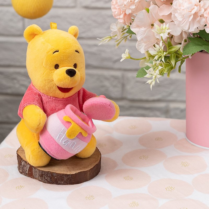 Graduation Season [Children's Fun Life] Winnie the Pooh Series Fluffy Honey Pot Bluetooth Speaker (Original Price 990) - แกดเจ็ต - วัสดุอื่นๆ สึชมพู