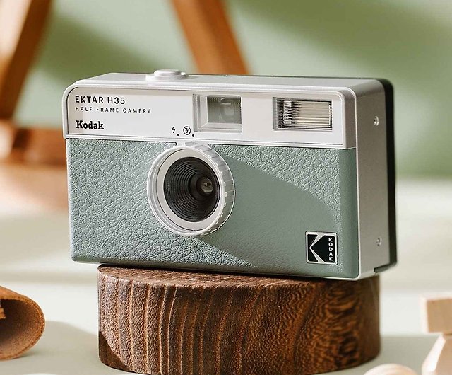 Kodak コダック】レトロフィルムカメラ Kodak Ektar H35 グリーン