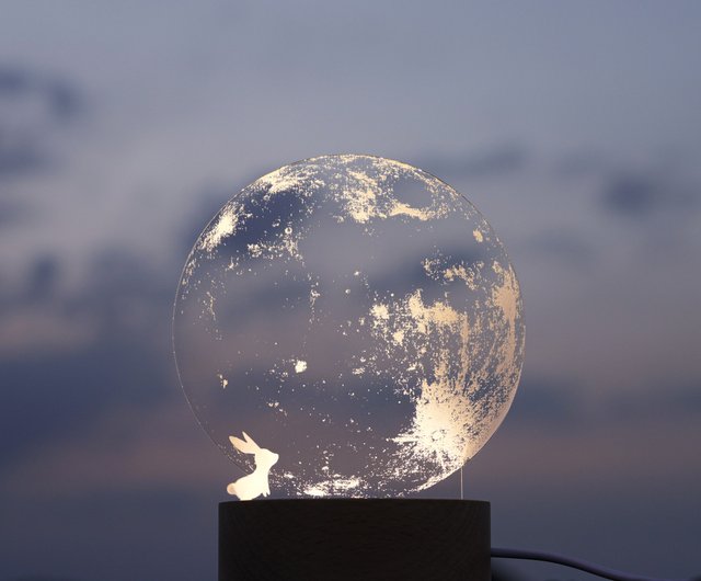 moon night light with picture