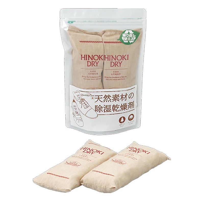 Natural Hinoki Dehumidification Pack Dehumidification/Deodorization Reusable Made in Japan - อื่นๆ - ไม้ สีใส