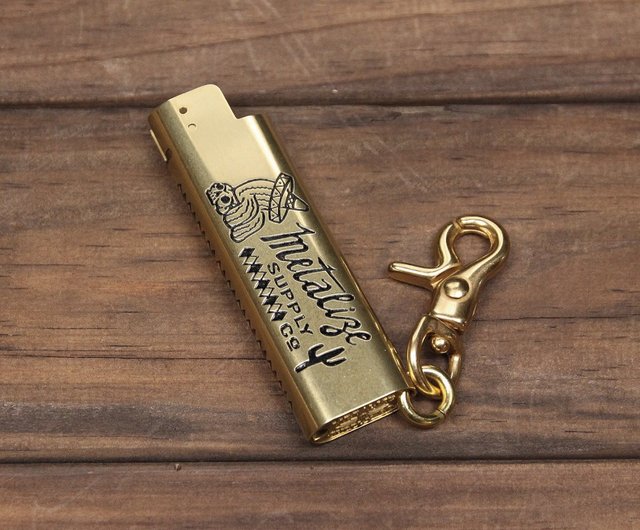 Brass Lighter Keychain