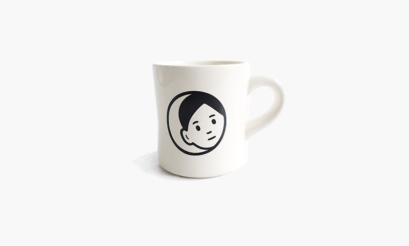 陶 咖啡杯/馬克杯 白色 - washida HOME MARK - Mug Cup