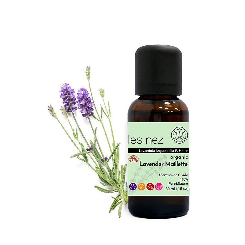 [Les nez Fragrance Nose] Natural and organic certified unilateral Mera real lavender essential oil 30ML - น้ำหอม - น้ำมันหอม สีนำ้ตาล