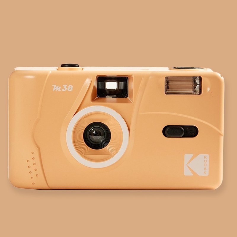 [Kodak] Film Camera M38 Grapefruit Orange + Random Film - Cameras - Plastic Gold