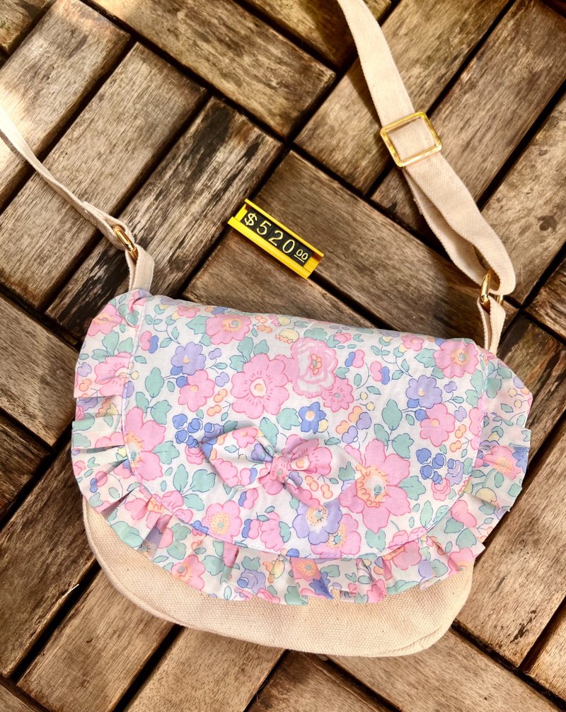 小童荷葉包 英國布料liberty 限定花色betsy tana棉 有機棉 限量 - 兒童背囊/背包 - 棉．麻 