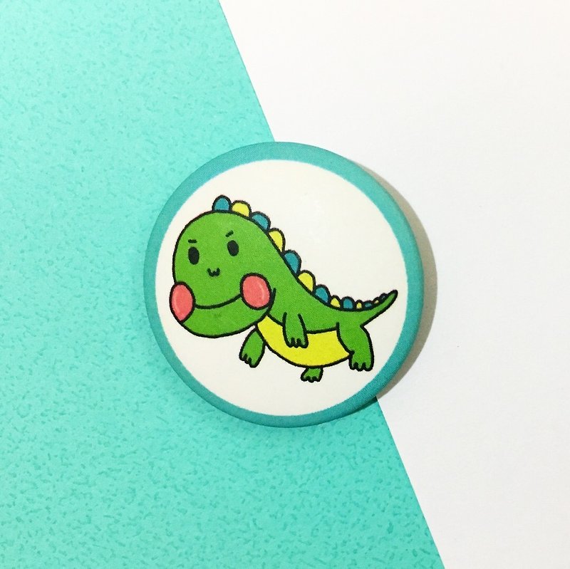 Small dinosaur badge badge - Badges & Pins - Plastic 