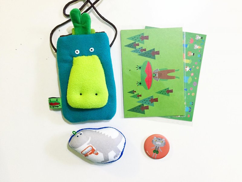 Goody Bag E*group Fu bag platypus premium concession group exchange gifts Christmas - Other - Cotton & Hemp Multicolor