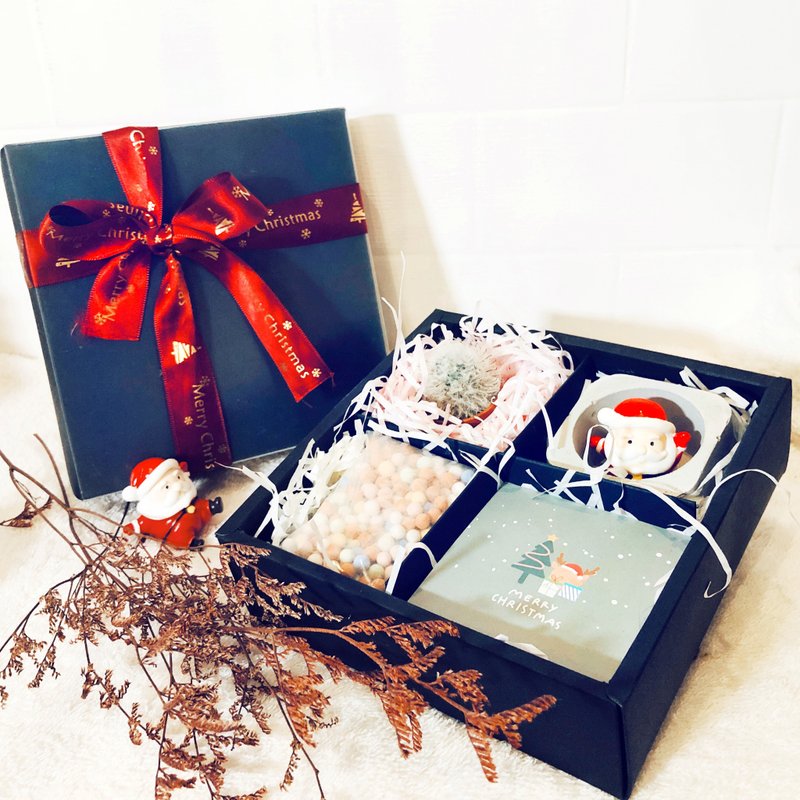 [Christmas Gift Box] Pure Series-Mudpot Gift Box/Texture White - ตกแต่งต้นไม้ - ปูน ขาว