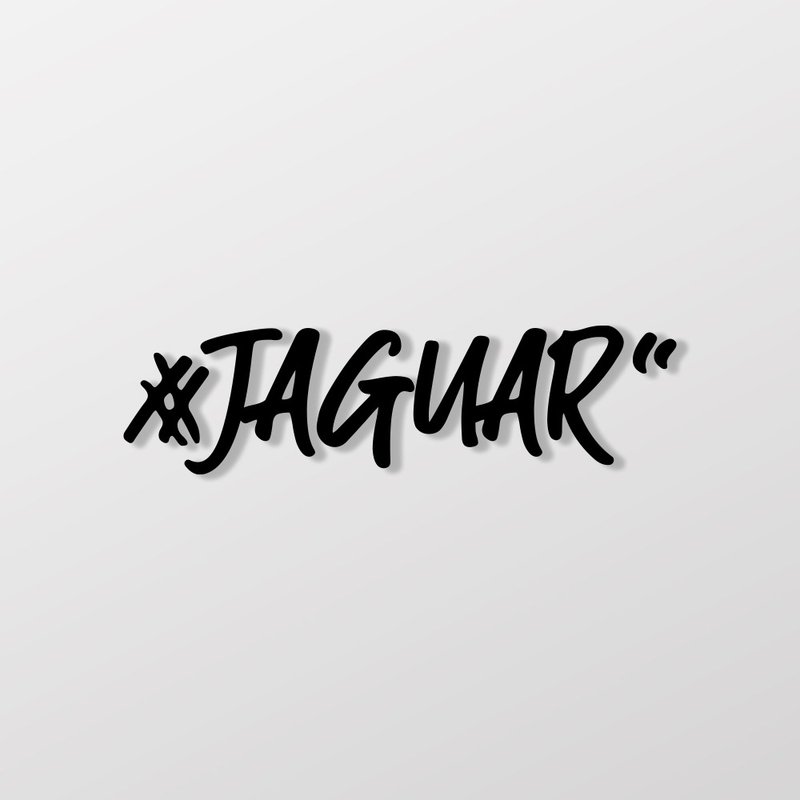 #JAGUAR/車貼、貼紙 SunBrother孫氏兄弟 - 貼紙 - 防水材質 