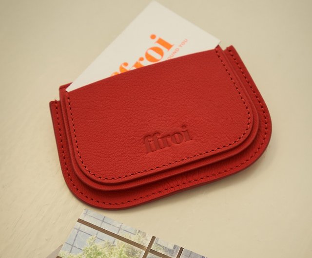 pastry_red / card holder / wallet / 6 color - Shop ffroi Wallets