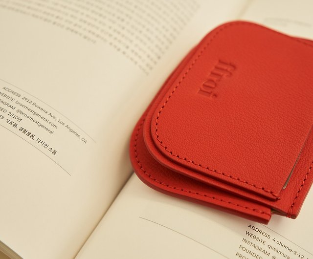 pastry_red / card holder / wallet / 6 color - Shop ffroi Wallets