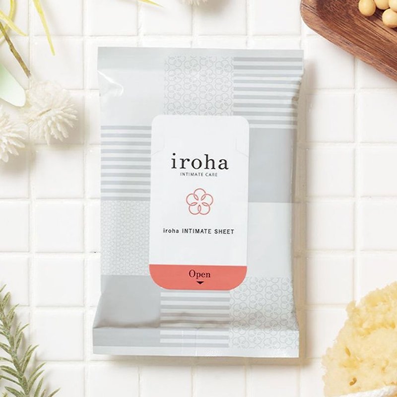 Japan iroha private skin care wipes private parts cleaning and maintenance Valentine's Day gift - Adult Products - Other Materials Transparent