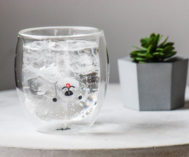 bear double layer glass - Shop GOODGLAS Cups - Pinkoi