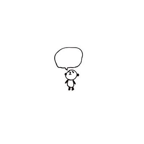 KODOMO NO KAO 台灣經銷 (能藝) 【KODOMO NO KAO】熊貓 木印章 對話框