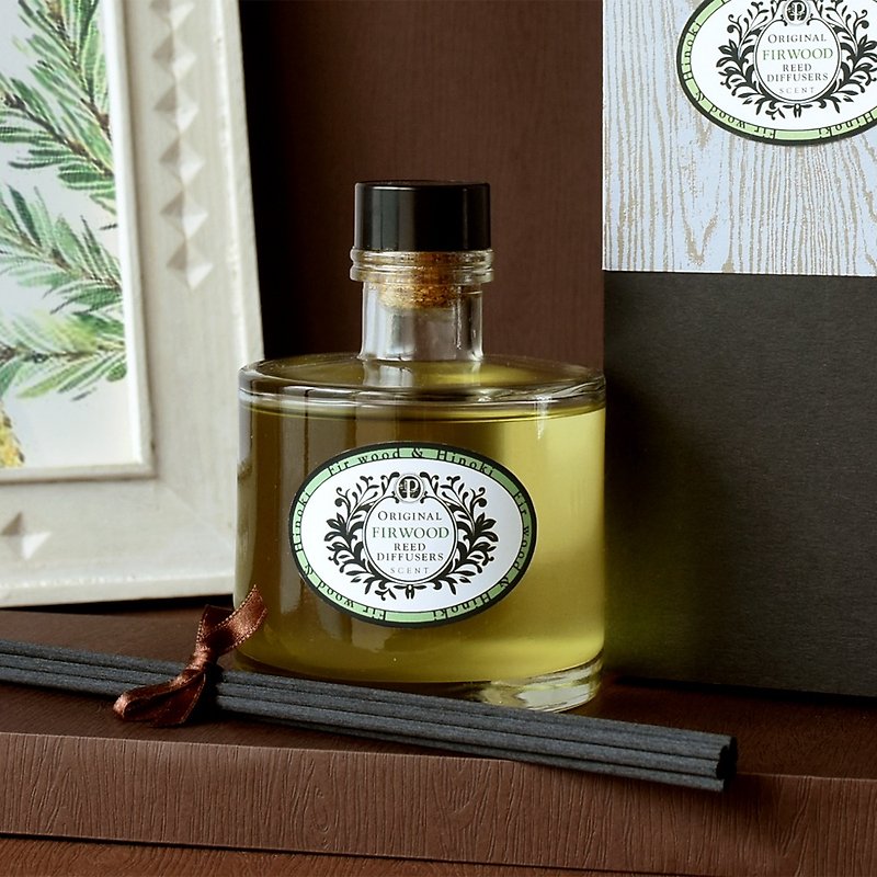 Woody incense │ Pale Green Cedar Garden Home Essential Oil Expanded Fragrant Bamboo│150ml│240ml - น้ำหอม - น้ำมันหอม สีนำ้ตาล