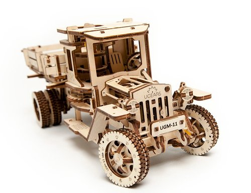 CUBICO 酷比客 /Ugears/ 烏克蘭木製模型 四輪驅動卡車 Truck UGM-11