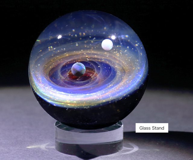50mm 宇宙ガラスマーブル - オブジェ no.M033 - ショップ Star Safari
