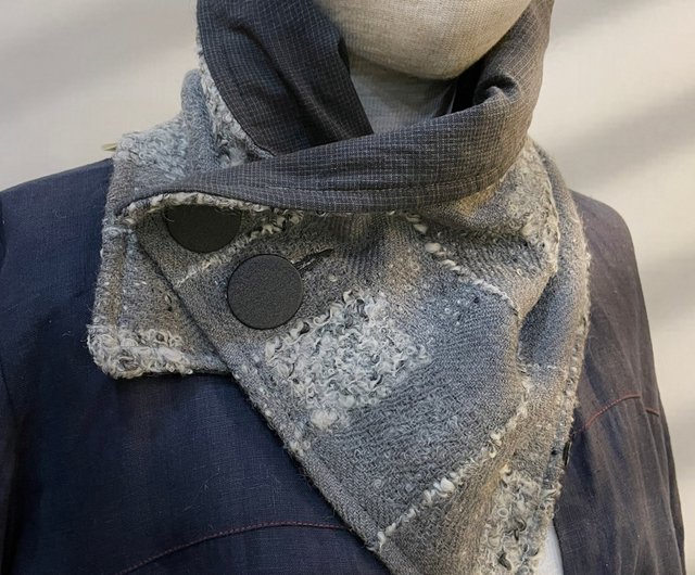 Hat and Scarf Set, Style Cruz Grey - Nezzha - European Brands