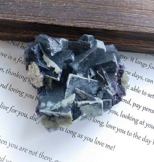 石話石說 Alice Jewelry Fluorite 內蒙產地 幻影螢石 水晶共生 天然礦石 原礦