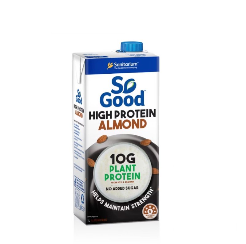 ACE Sanitarium So Good Plant Protein Almond Milk (Sugar Free) 1 liter/bottle - นม/นมถั่วเหลือง - วัสดุอื่นๆ 