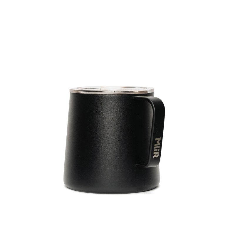 MiiR Vacuum Insulated Grounded Camp Cup 12oz/354ml Black - กระบอกน้ำร้อน - สแตนเลส สีดำ