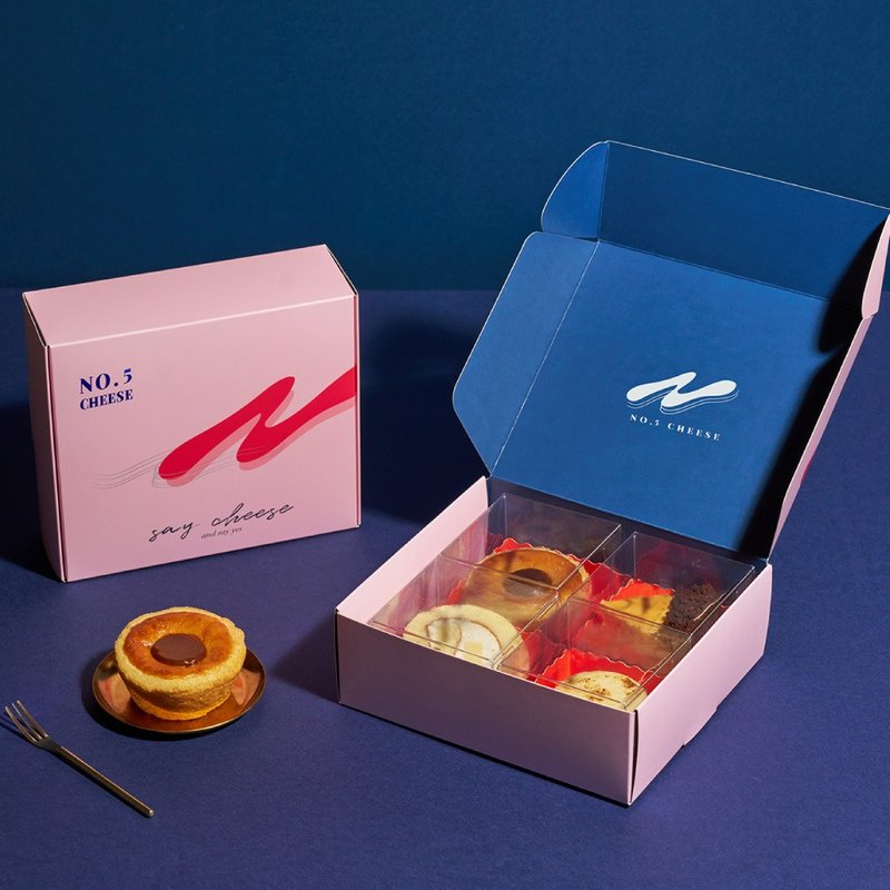 【5號起司】起司蛋糕綜合組-B (4入裝) - 蛋糕/甜點 - 新鮮食材 