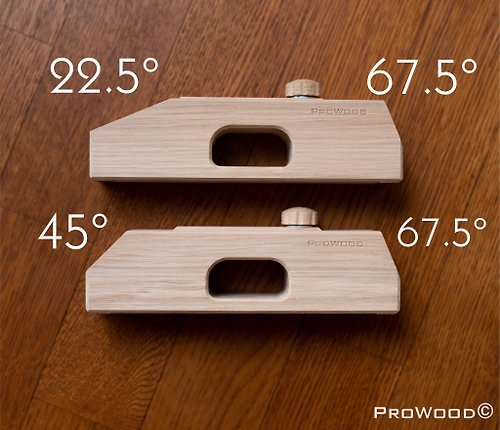 ProWoodUkraine Kumiko Starter Kit 2 pcs oak - Asanoha (Woodworking jigs)