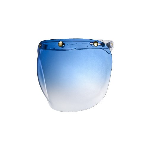 Feture 飛喬安全帽 黃金銅釦PP風鏡-漸層藍色