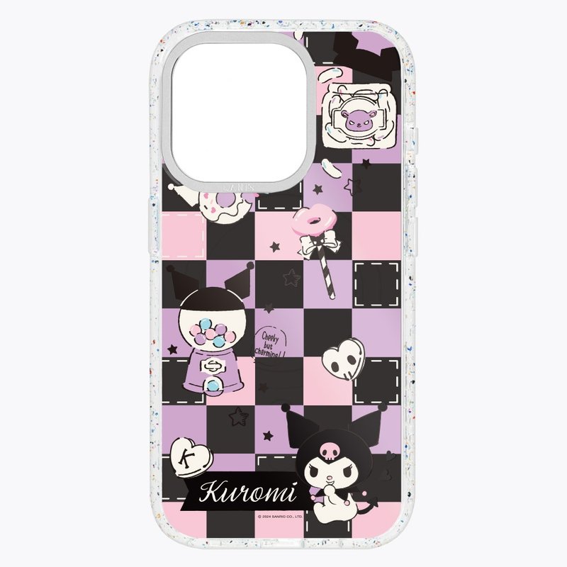 酷洛米 方塊遊戲 透彩 標準/磁吸版 iPhone 16 15 14 13 Pro Max - 手機殼/手機套 - 環保材質 紫色