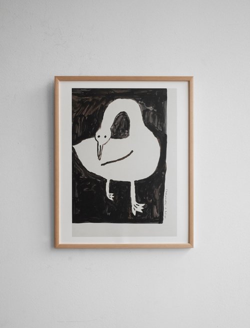 モグタカハシ mogu takahashi SWAN フレーム付き モグタカハシ mogu takahashi SWAN フレーム付き