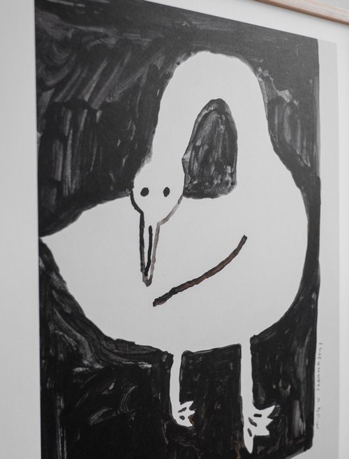 モグタカハシ mogu takahashi SWAN フレーム付き MOGU TAKAHASHI - JOINT POSTER SWAN POSTER - Shop