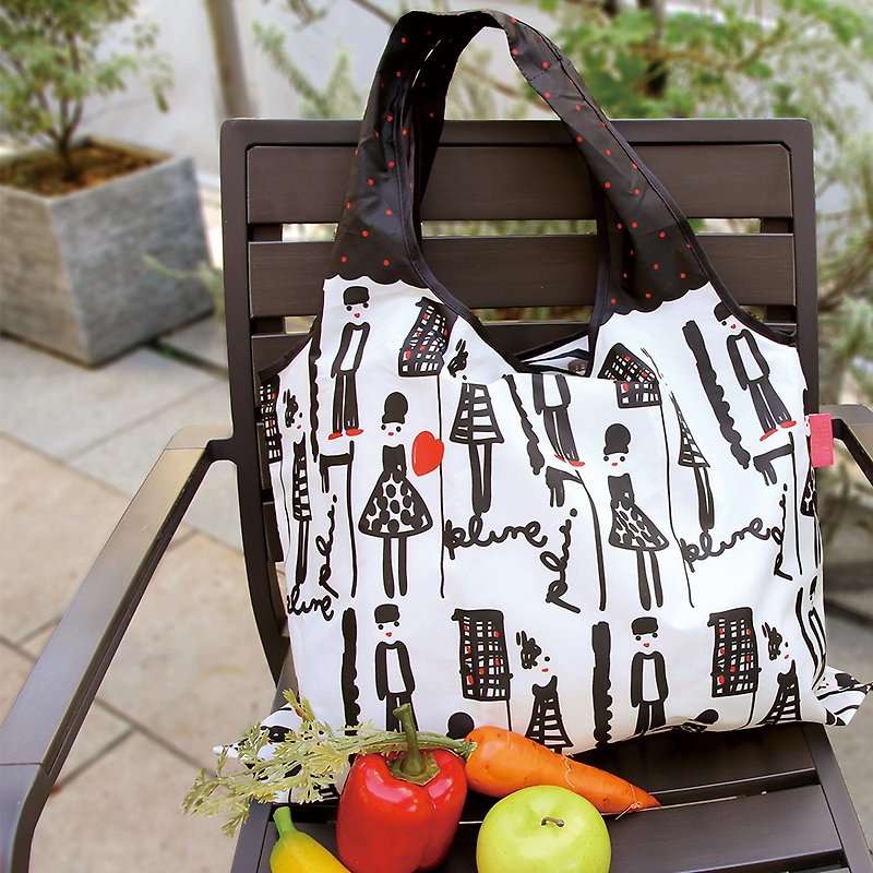 日本 Prairie Dog 設計包/環保袋/購物袋/手提袋 - 約會進行曲 - 手提包/手提袋 - 塑膠 多色