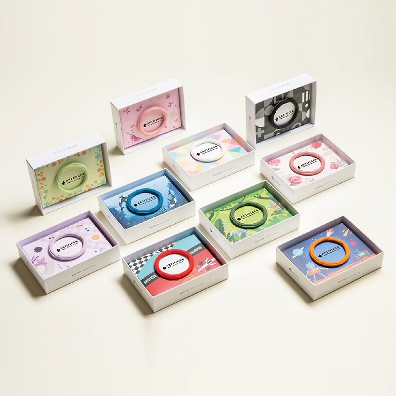 ซิลิคอน สร้อยข้อมือ หลากหลายสี - Artificer - Rhythm for kids bracelet - new color series (10 styles in total)
