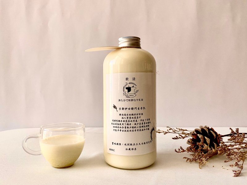 Kyoto Iemon brown rice milk 800ML - Milk & Soy Milk - Fresh Ingredients White