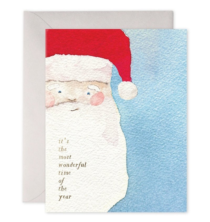 サンタクロースのクリスマスカード - カード・はがき - 紙 