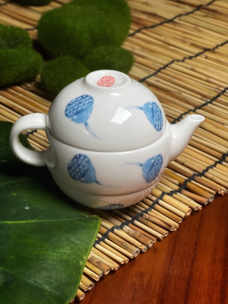 珍惜(一壺二杯茶組)蓬蓽生輝 - 擺飾/家飾品 - 瓷 白色