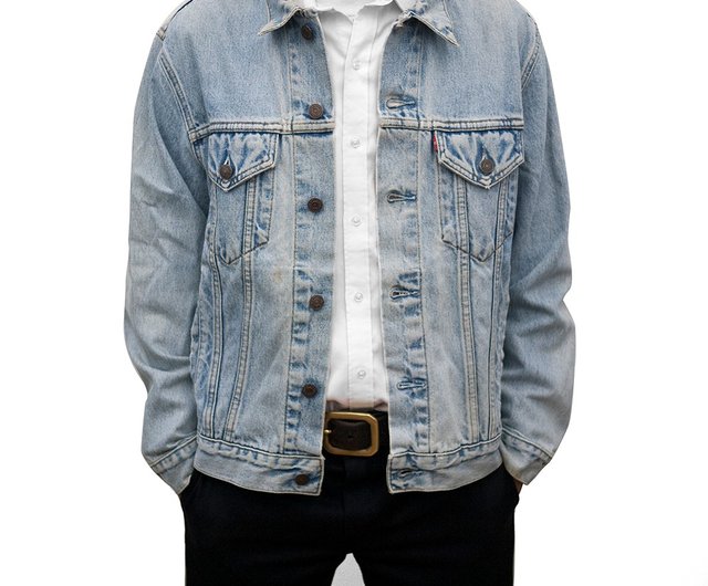 LEVI'S 70503 02 denim jacket second-hand vintage washing color