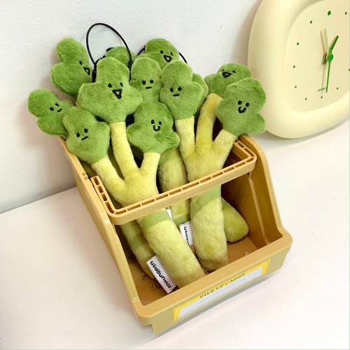 雨過山Mounrain 【雨過山】原創精品香菜毛絨掛件可愛香菜鑰匙扣搞怪揹包掛飾玩偶