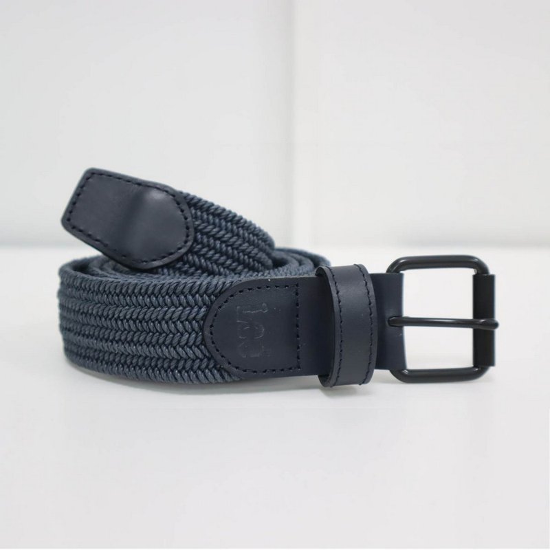 Lee woven belt Zhangqing - เข็มขัด - วัสดุอื่นๆ สีน้ำเงิน