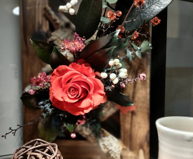 preserved flower frame wall decoration - Shop Together Floral Dried Flowers  & Bouquets - Pinkoi